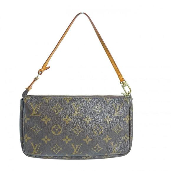 LOUIS VUITTON Brown Monogram Pouch - Picture 2 of 9
